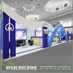 طراحی ،ساخت و اجرا غرفه خبرگزاری شبستان